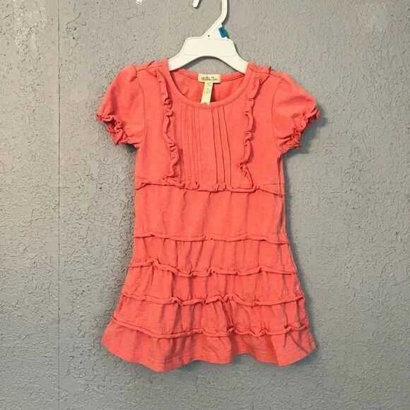 Matilda Jane Pink Ruffle Toddler Girls Dress Size 2 - Picture 1 of 3